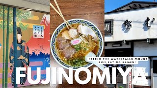 We had the best RAMEN of our LIVES here in Japan | Mount Fuji | Shiraito Falls