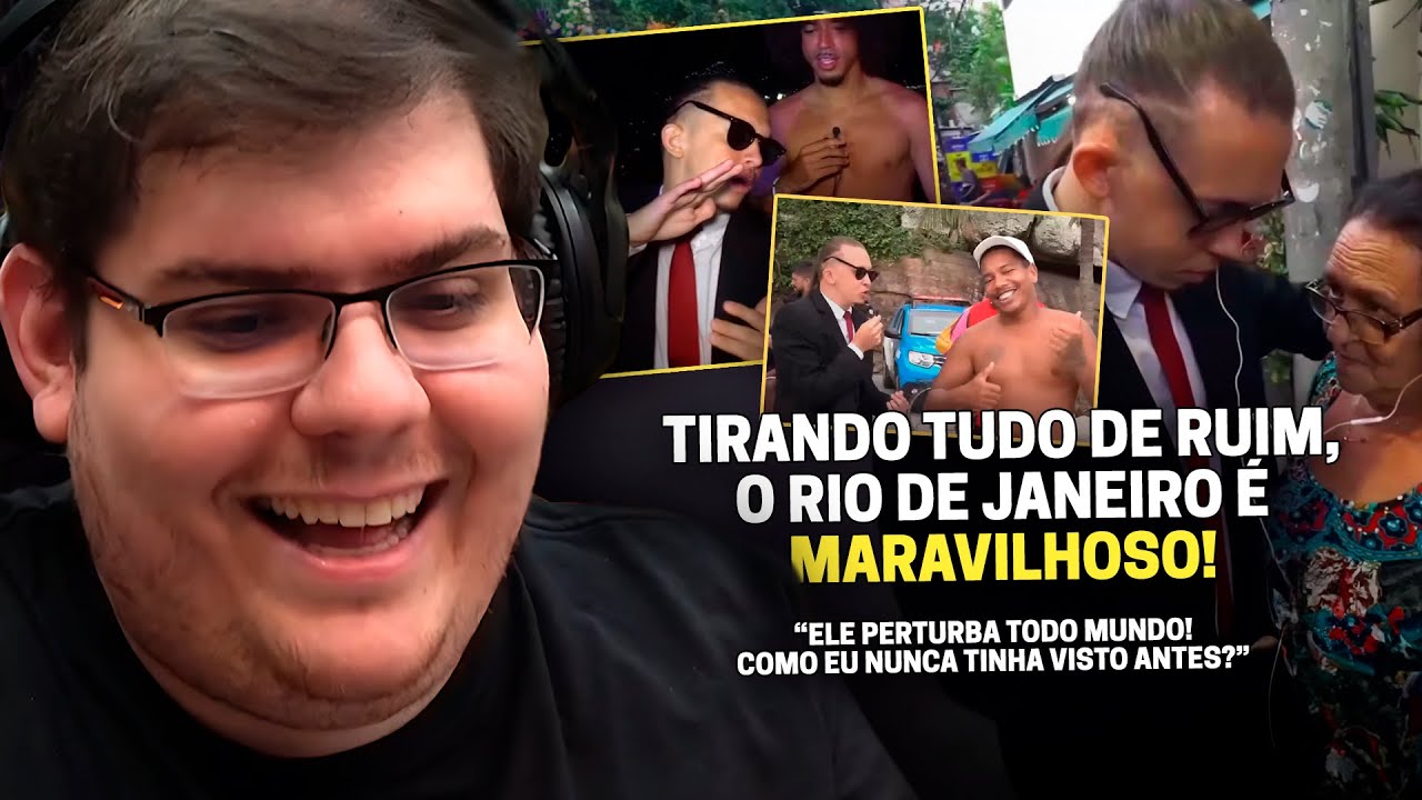 CASIMIRO REAGE: MIZAEL DE MALA E CÚIA NO RIO DE JANEIRO | Cortes do Casimito