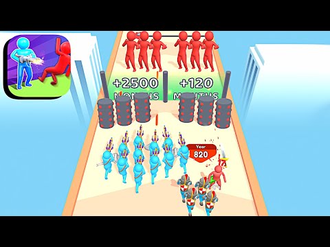 Crowd Evolution - All Levels Gameplay Android,ios (Levels 1-5) - YouTube