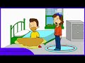 Classic Caillou Goes Near Caillou When He Is Sick Grounded