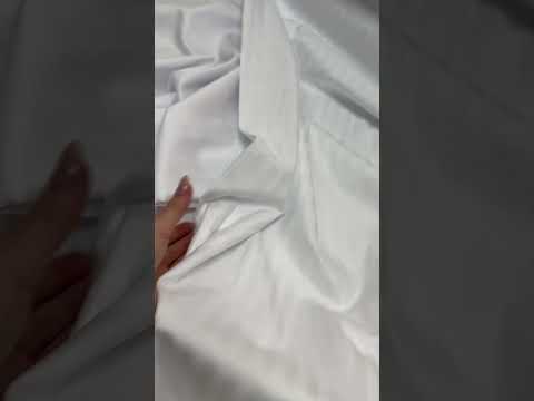 Сатин белоснежный