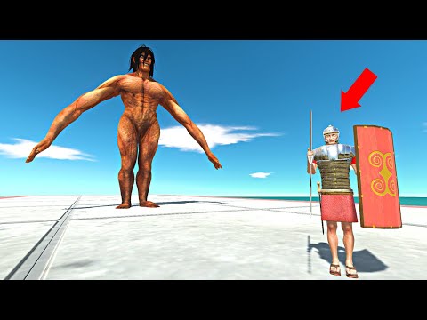 Romanus Destroys Monsters One Hit - Animal Revolt Battle Simulator