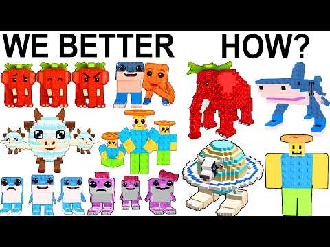 ALL Steal a Brainrot BRAINROTS Meets their Children... (Meme)