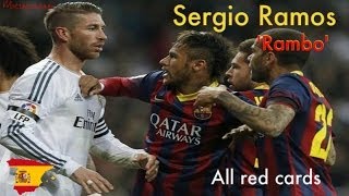 Sergio Ramos und seine roten Karten