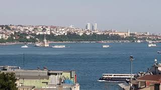 CIHANGIR PALACE HOTEL ISTANBUL TERASENBLICK / KIZ KULESI