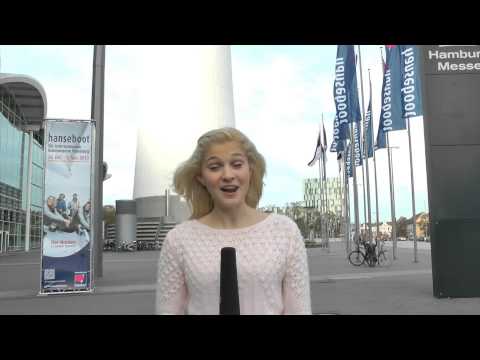 Anmoderation Hanseboot 2013