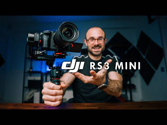 Vídeo relacionado con DJI RS 3 Mini, estabilizador Ligero de 3 Ejes para Canon/Sony/Panasonic/Nikon/Fujifilm, Carga Probada de 2 kg, Control del Obturador por Bluetooth, grabación Vertical nativa, estabilizador Camara