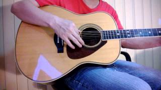 Video thumbnail for 1972  2nd. Gen. Yamaha FG-2000 Custom  Made in Japan by AekThanks S