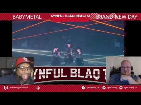 Synful Blaq Reacts Requsts Line! - BABYMETAL - Brand New Day Proshot
