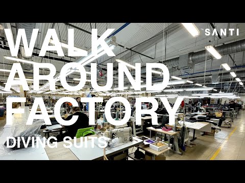 Walk around SANTI factory, Poland