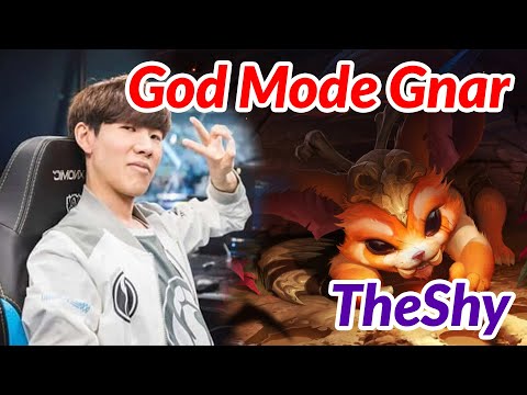 TheShy Goes God Mode With Gnar | LPL LOL Epic Moments