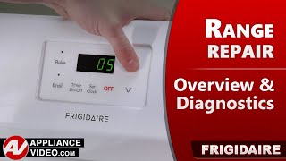 Frigidaire & Electrolux Range / Oven Diagnostics - Error Codes & Troubleshooting