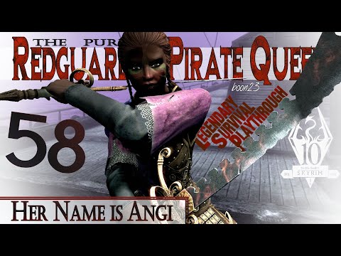 Pure Redguard Pirate Queen Build (58) - HER NAME IS ANGI - Skyrim AE Legendary Survival