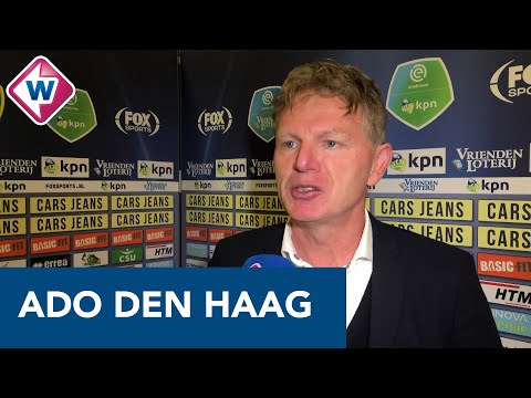 Fons Groenendijk: '15 punten uit de laatste 6 wedstrijden voor ADO, ongekend!' - OMROEP WEST SPORT