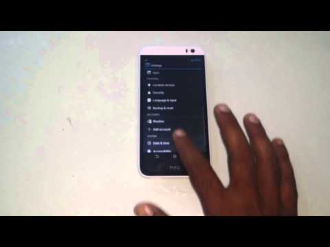 How To Check Android Version HTC Desire 616