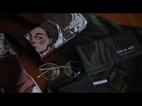 TIJN x Kseniya Rain - Limited Edition Packaging - Life is Art 🎨