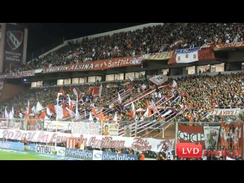"(HD) &quot;Ponga huevo Independiente&quot; / Hinchada de Independiente vs Rafaela" Barra: La Barra del Rojo • Club: Independiente