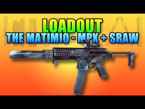 Loadout - Matimi0 Style MPX SRAW MP443 Engineer | Battlefield 4 PDW Gameplay