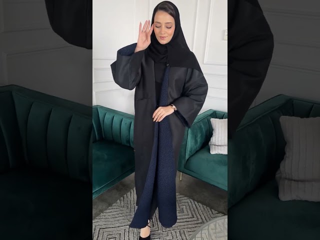 عباية شتوية تفتة ستان مبطنة - Warm VI