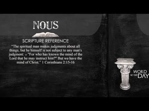 Greek Word of the Day  Nous