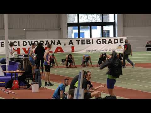 60m [M], FINALE, srebrni Alen Kolar i Mateo Kovačić - Dvoransko PH za seniore i seniorke 2021