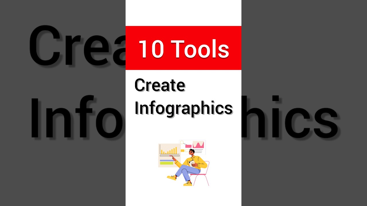 10 Tools For Create Infographics #shorts #technology #ai