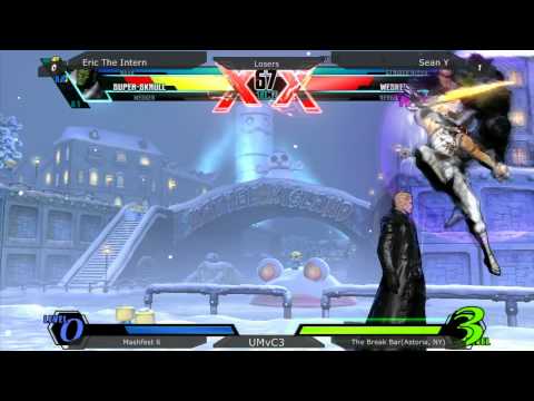 UMvC3: Eric the Intern vs Sean Y
