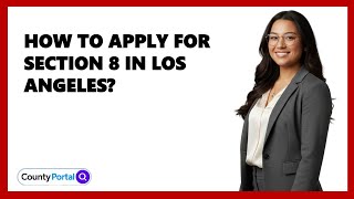 How To Apply For Section 8 In Los Angeles
