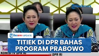 Gaya Titiek Soeharto Pimpin Rapat Komisi IV dengan Menteri Pertanian, Bahas Swasembada Pangan
