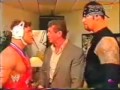 WWE Raw 2002 Undertaker Kurt Angle Backstage Segment