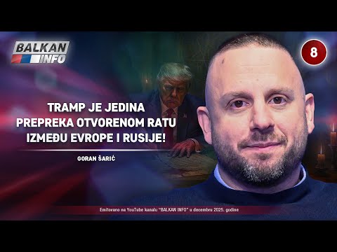INTERVJU: Goran Šarić – Tramp je jedina prepreka otvorenom ratu između Evrope i Rusije! (23.12.2025)