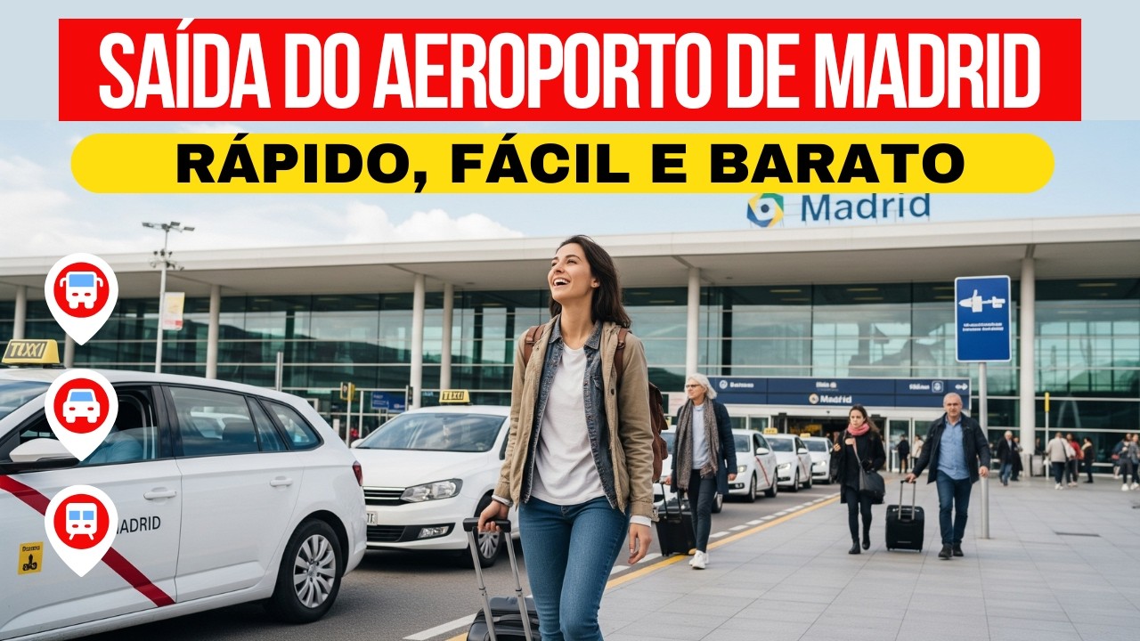 How to Get From the MADRID Airport to the City Center