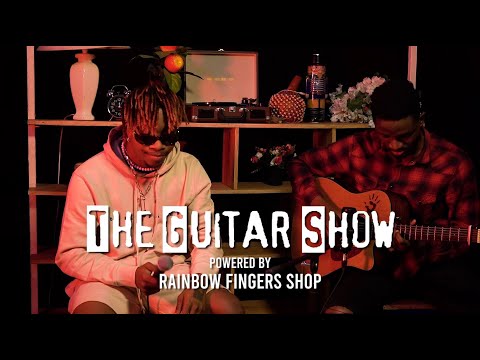 Oxlade performs "OJUJU" live on the GUITAR SHOW
