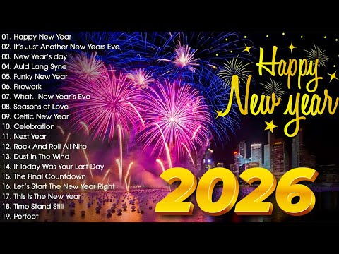 🎆 New Year Countdown 2026 🎉 Happy New Year Songs 2026 Playlist 🎊 #1