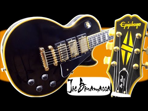 Epiphone Joe Bonamassa Black Beauty Les Paul Custom Outfit 2020 - 2024 - Ebony image 22