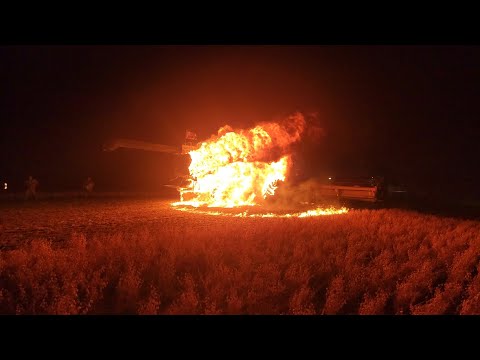 Fendt Ideal 9, burns to the ground🔥