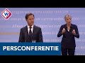 De persconferentie van premier Rutte en minister De Jonge met nieuwe coronamaatregelen - OMROEP WEST