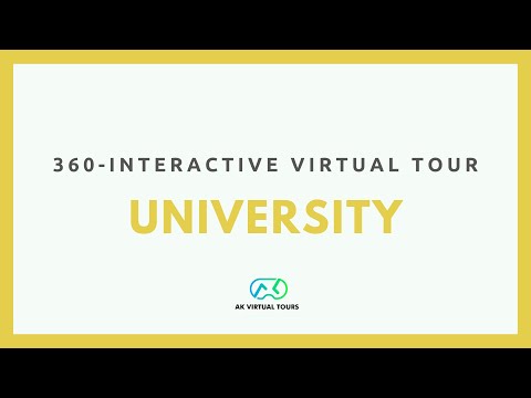 How a 360-Interactive Virtual Tour for a University looks like!