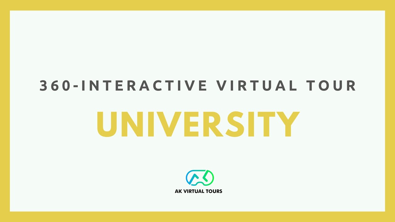 How a 360-Interactive Virtual Tour for a University looks like!
