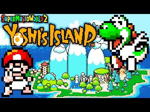 Yoshi's Island - Full Game - No Damage 100% Walkthrough