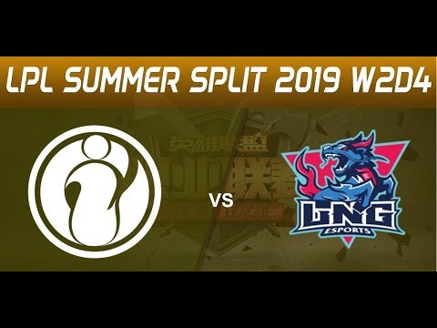 Invictus Gaming vs LNG Esports | LPL Summer 2019 W2G2 | FULL GAME
