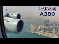 Doha DOH Paris CDG Qatar Airways Airbus A380 FULL FLIGHT REPORT FIFA World Cup 2022