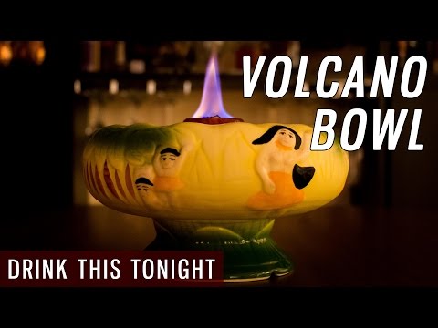How to Make a Volcano Bowl - Drink this Tonight #31