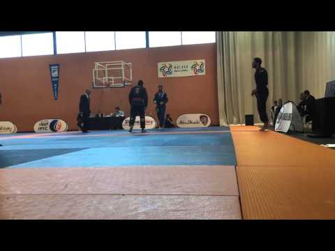 UAEJJF Spain National Pro Brown/Black belt, -94kg Angel Cicero vs. Steeve Combourg, Semi-finals