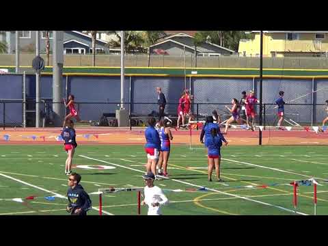 FSG 400m vs Marina 4-12-18 - Los Alamitos Girls