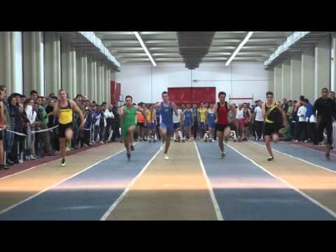 MANIFESTAZIONE REGIONALE INDOOR C.R. FIDAL LAZIO 60 piani Uomini batteria 7 Rosichini - Marcelli