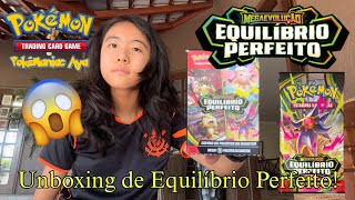 NOVO! Unboxing de EQUILÍBRIO PERFEITO! Mini Booster Box! - Pokémon TCG