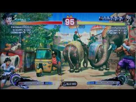 SSF4 AE 2012: FAXgimoto (Makoto) vs cityhunter405 (Sagat)