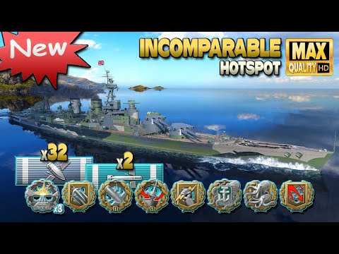 Battleship Incomparable: Devastating ship - World of Warships
