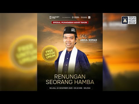 LIVE | Renungan Seorang Hamba | Muhasabah Akhir Tahun | Ustadz Abdul Somad